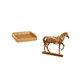 thumbnail image 5 of Cestas de almacenamiento,Cestas de almacenamiento de cocina tejidas con asas hechas a mano,Cestas de pan redondas Bandejas para servir Rectángulo,Estatuas de caballos,Estatuas de caballos, 5 of 8