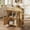 Wood Color, variant on Yeshouse Chic Design Mobile Kitchen Island with Ample Storage and Easy Mobility