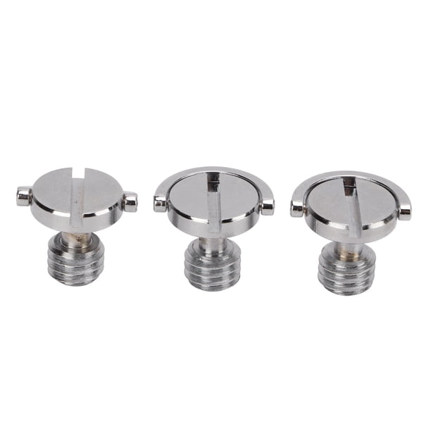 Tornillo De Montaje De Placa De Liberación Rápida, Tornillos De Cámara De Cobre Efecto De Amortiguación Accesorios De Fotografía 3 Uds Para Soporte De TV ANGGREK Fotografía