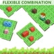 thumbnail image 3 of Placas base magnéticas Youngyes para bloques de construcción de Minecraft, 4 piezas, 3 of 7