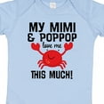 thumbnail image 4 of Inktastic Mimi and Poppop Love Me Boys or Girls Baby Bodysuit, 4 of 5
