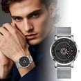 thumbnail image 1 of Reloj de Pulsera Para Hombre, Original A Estrenar Correa Metalica Hombre, Moderno, Casual, Deportivo Reloj de Pulsera,Reloj Digital Multifuncional para Hombres, Deportes, Correr B,metal, 1 of 5