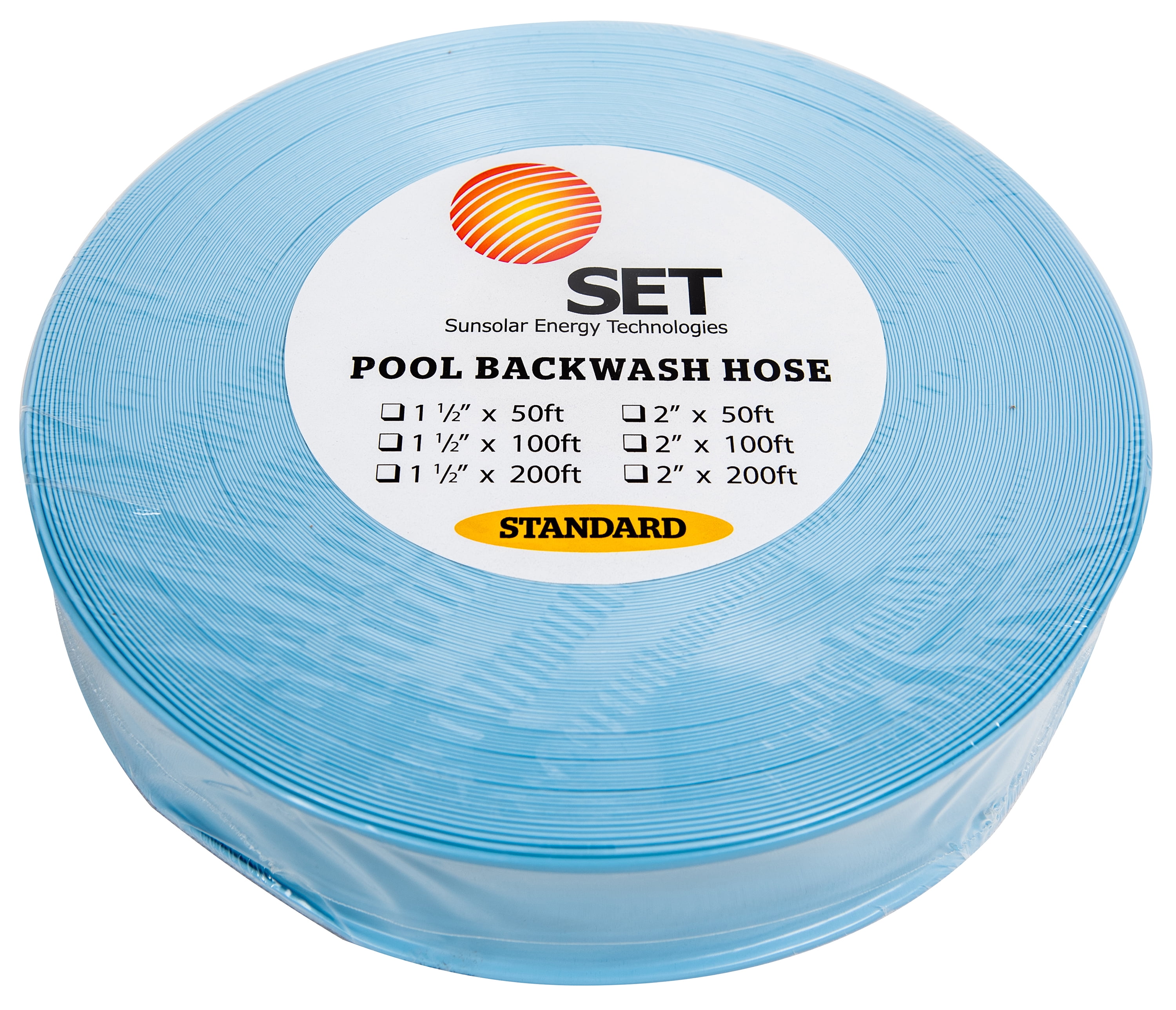 In-Ground Swimming Pool Commercial Grade Backwash Discharge Hose 2" x 100' ft 