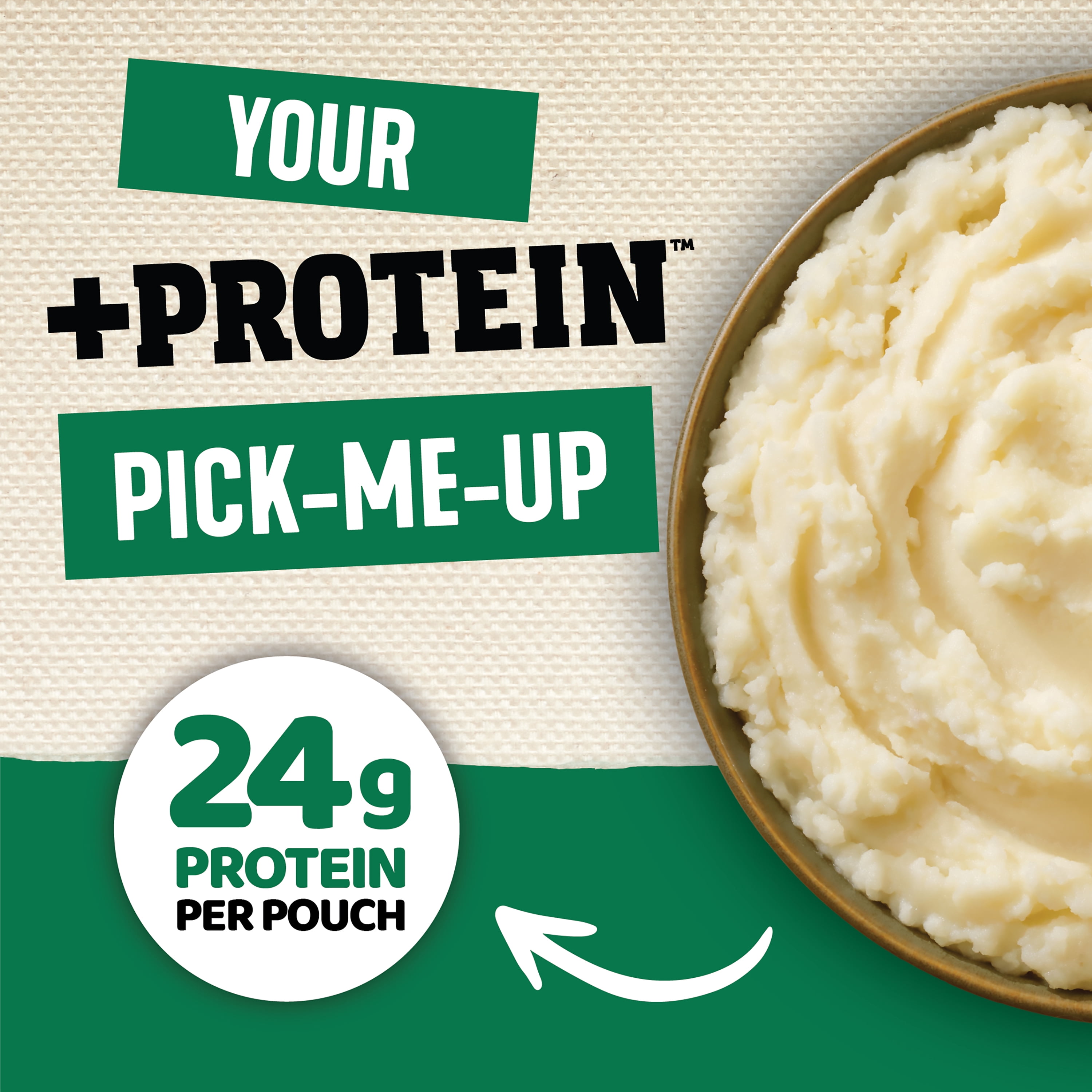 (10 pack) Idahoan Roasted Garlic +Protein Mashed Potatoes, 4 servings