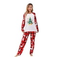 thumbnail image 6 of Your-Sty Christmas Pajamas for Family, Xmas Pajamas Family Christmas Pjs Matching Sets Holiday Colorful Christmas Tree Print Nightwear Jammies, 6 of 8