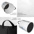 thumbnail image 4 of Bingfone You Are So Sweet Waterproof Foldable Laundry Hamper Bucket With Handles For Storage Bin,Clothes Hamper (Medium), 4 of 8