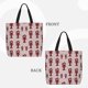 thumbnail image 2 of Easygdp Red Lobster With Claws Bolsa Tote para Mujer, Bolso de Hombro para Trabajo, Playa, Viajes, Compras y Supermercado, 2 of 7