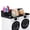 Black, variant on QinaQin Double-Layer Washer and Dryer Countertop with 2.75-Inch Edge Guards, Spacious Washbasin Surface for Easy Folding Of Clothes, and Convenient Laundry Room Storage