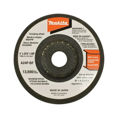 UPC 088381100885 product image for Makita 7414028 24 Grit Grinding Wheels Depressed Center 4