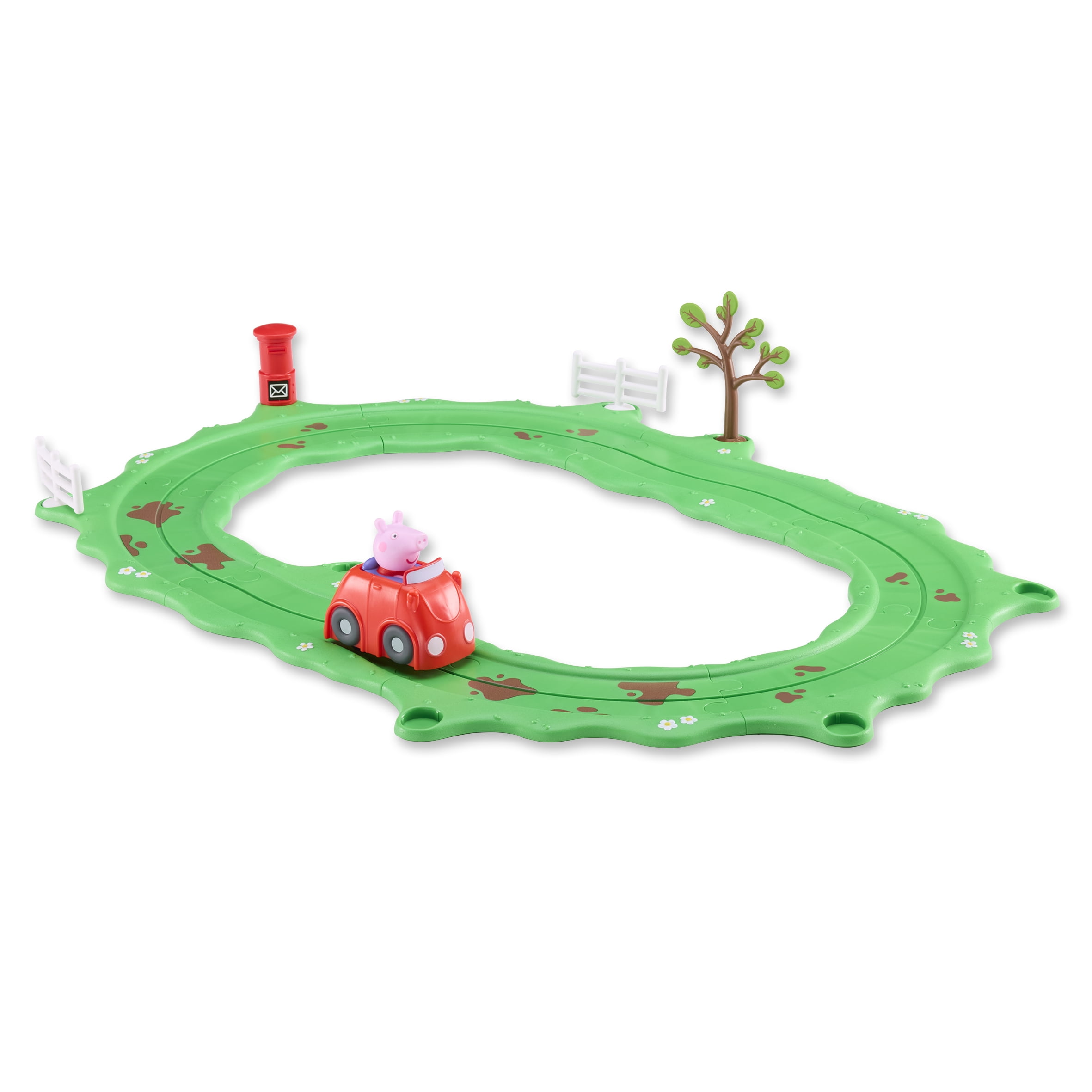 Peppa Pig Whizz-Around - Peppa's Little Red Car Set