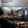 thumbnail image 3 of Restored Lenovo Windows 11 Pro Gaming Desktop PC, Intel Core i5-4570 6th Gen. 16GB Ram, 256GB SSD + 1TB HDD, NVIDIA Graphics GTX 1050 Ti DDR5, WiFi, RGB Keyboard & Mouse (Refurbished), 3 of 7