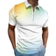 thumbnail image 1 of Gibobby Polo Casual para Hombre Playeras Polo para Hombre Casuales Moda Camisas Caballero Camisetas Cuello Mao Manga Corta(Blanco,XG), 1 of 5