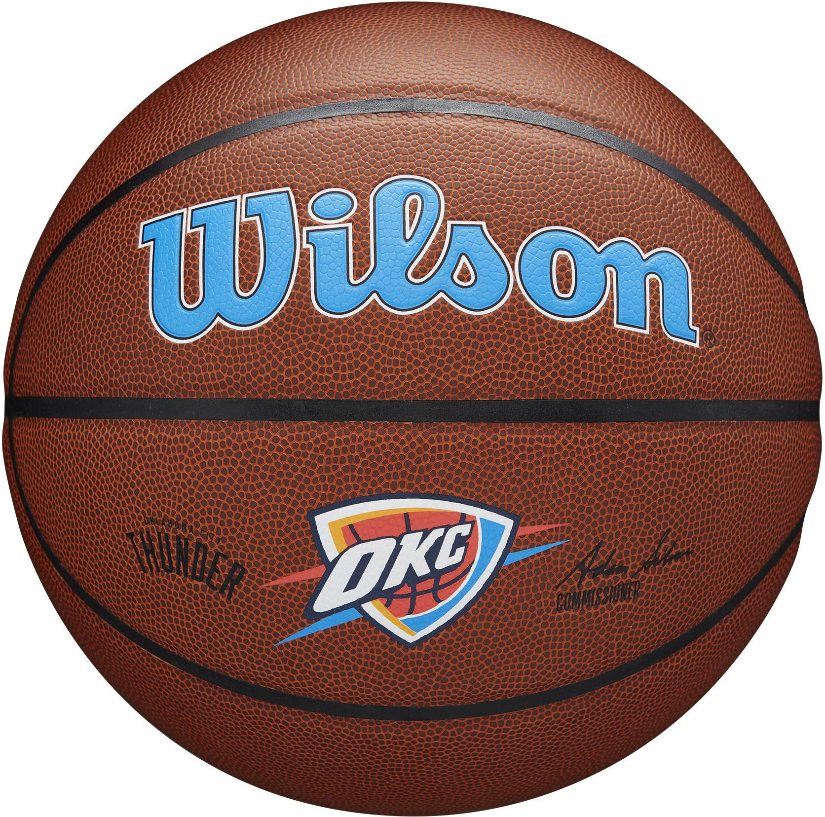 Oklahoma City Thunder Wilson Official Size Team Alliance Basketball
