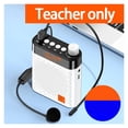 thumbnail image 3 of K6 FM Radio Loudspeaker Microphone Voice Amplifier Booster Megaphone Speaker For Teaching Tour Guide Sales Pro Durable ,Easy to Use, 3 of 7