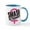 White/Blue Inside, variant on CafePress - Smash The Patriarchy Mug - 11 oz Ceramic Mug - Novelty Coffee Tea Cup
