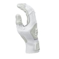thumbnail image 4 of Guantes de bateo de béisbol Rawlings Workhorse Youth White LRG, 4 of 7