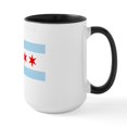 thumbnail image 2 of CafePress - Chicago Flag Large Mug - 15 oz Ceramic Large White Novelty Mug, 2 of 4