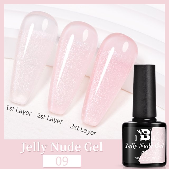 AWStorG-pegamento de Gel para puntas de uñas, 15ML, extensión rápida, función 3 en 1, esmalte de Gel transparente para decoración de uñas, Soak Off UV