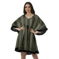 thumbnail image 1 of Moomaya Robes d'Été en Georgette Imprimée Femmes Plage Hawaïennes Mini Robes Femmes, 1 of 6