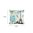 thumbnail image 5 of Benzara BM229374 Bring Style & Charm Fabric Accent Pillow with Scripted Details, Multi-Color, 5 of 5