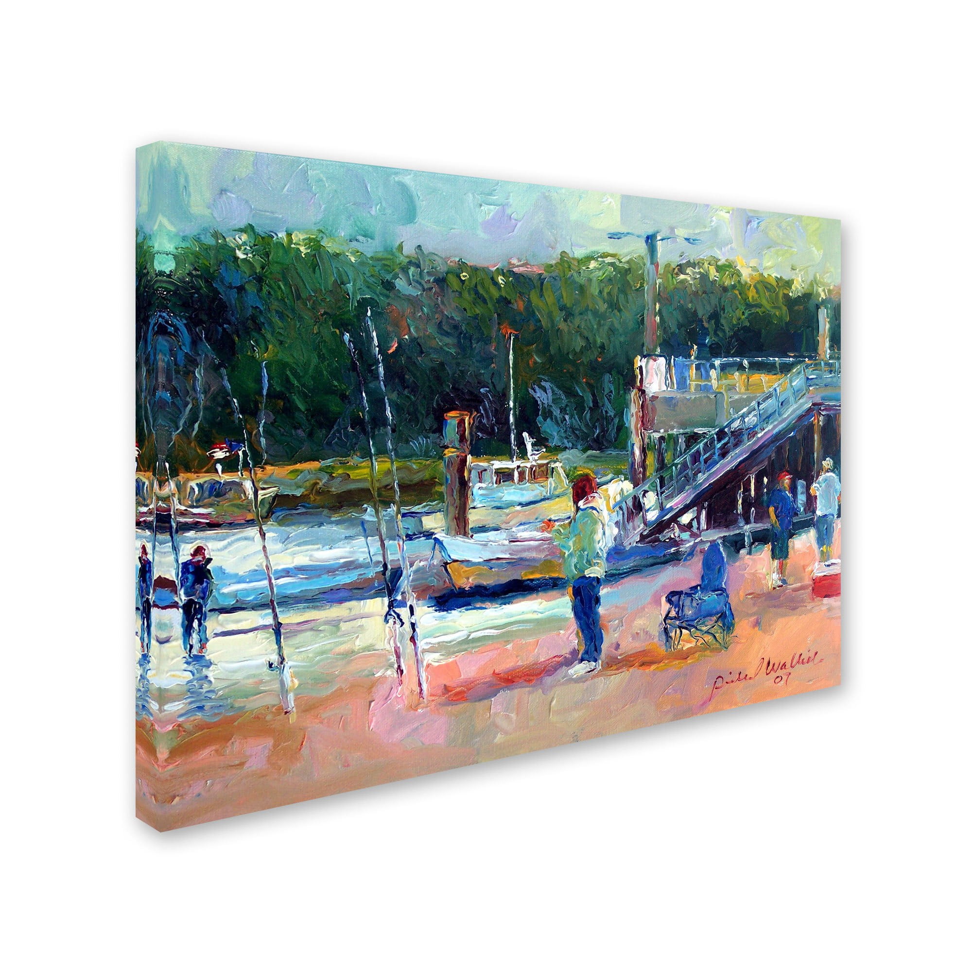 Trademark Fine Art "Saco" Canvas Art by Richard Wallich