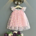 thumbnail image 2 of Baby Girls Princess Floral Party Dresses Kids Casual Sleeveless Tulle Tutu Dress, 2 of 3
