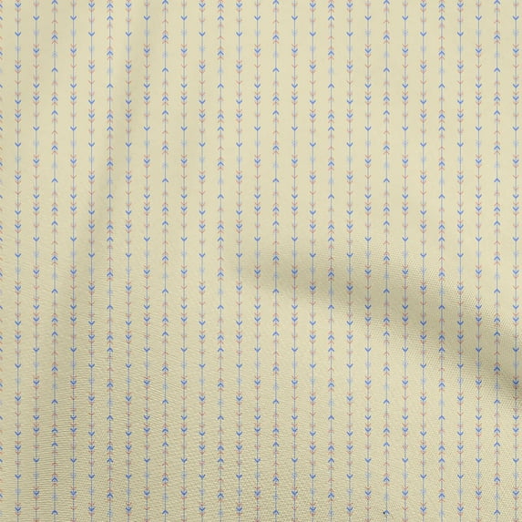 oneOone Viscose Jersey Light Yellow Fabric Arow Craft Projects Decor Fabric Printed By The Yard 60 Inch Wide