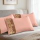 thumbnail image 4 of Luxury Embroidered Pillowcases Set of 2, Elegant Lace Trim Pillow Covers, Soft Brushed Hotel Quality Bedding, Skidproof Decorative Pillow Shams for Home Decor, Reactive Dye Washable Pillow Case, 4 of 7