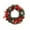 B, variant on Christmas Door Wreath with Red Berries and Pine Cones – 12 Inch Artificial Flower Wreath for Front Door, Indoor & Outdoor – Winter Holiday Decorations with Bow and Christmas Balls