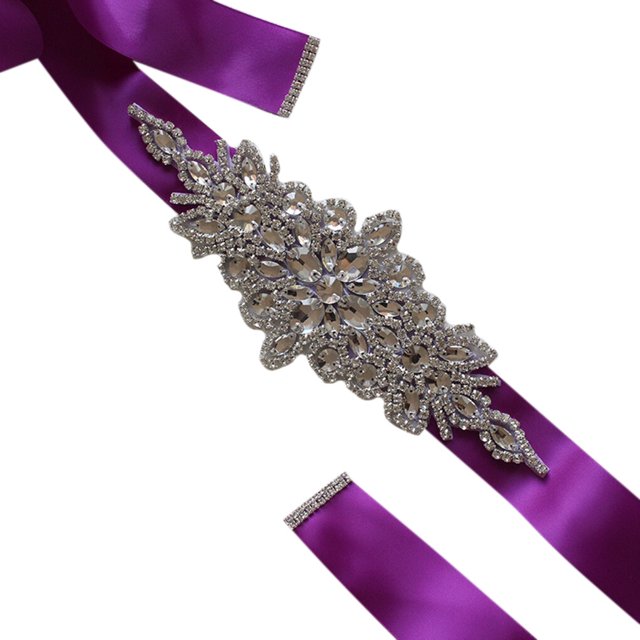 Xingzhi Wedding Ribbons Bridal Belt Dress Prom Crystal Sashes Evening Party Handmade Rhinestones Waistband