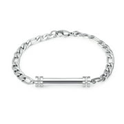 Color Steel Cremation Ashes Jewellery Small Urns Bracelets Women Men Memorial Bracelets