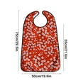 thumbnail image 6 of JLFNYA Adult Bibs, Adult Bibs for Women, Adult Bibs for Men, Bibs for Adults, Adult Bibs Washable, Bibs for Seniors, Adult Bibs for Elderly Men, Cloth Bibs, Womens Bibs, Adult Dining Bibs, 6 of 6
