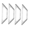thumbnail image 4 of GOOHOCHY 4pcs Cabinet Hanger Suspension Fittings Cupboard Hanger Parts for Home Kitchen Bathroom, 4 of 8