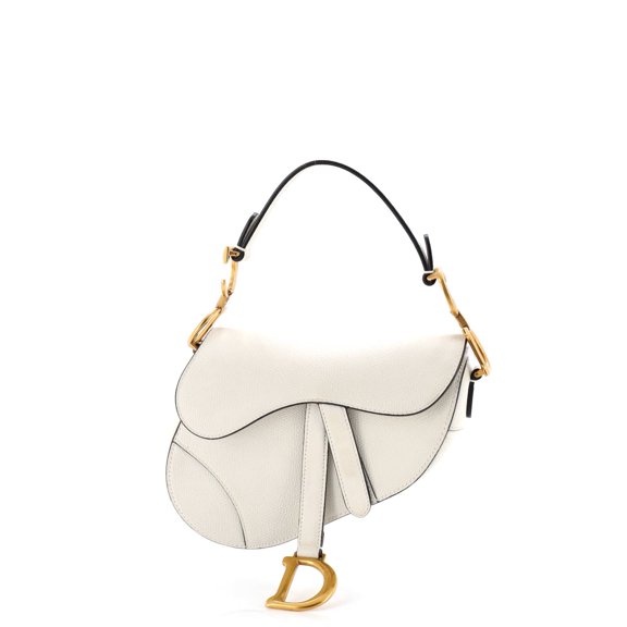 Pre-Owned Saddle Handbag Leather Mini By Rebag