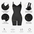 thumbnail image 5 of Vaslanda Women's Backless Shapewear Bodysuit Tummy control Shorts Seamless Body Shaper Sleeveless Jumpsuits Tops, 5 of 8