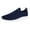 Dark Blue, variant on NOKIO Slip On Sneakers for Women Lightweight Walking Shoes Comfortable Breathable Mesh with Arch Suuport Womens Breathable Sport Casual Shoes Lightweight Walk Running Sneakers