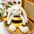 thumbnail image 4 of Easter Decorations Bunny Plush Toy 15.7 inch Soft Doll Bunny Stuffed Animal Gift for Girls Birthday Easter Decoration Cute Rabbits Toy Doll Room Decor A, 1Pcs, 4 of 7