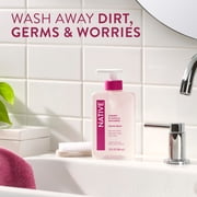 Native Liquid Hand Soap, Cherry & Vanilla Macaron, Non-drying, Naturally Derived Cleansers, Sulfate Free, 13 fl oz