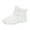 White, variant on Krdevn Girls Winter Snow Boots Warm Lined Comfortable Casual Ankle Booties for Toddler Youth Kids,Toddler Girl Shoes,Boys Shoes,Size:10-10.5 Years