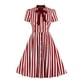 thumbnail image 1 of Moda mujer verano Retro Casual Pullover estampado Sexy manga corta vestido largo Fridja  yut1131, 1 of 3