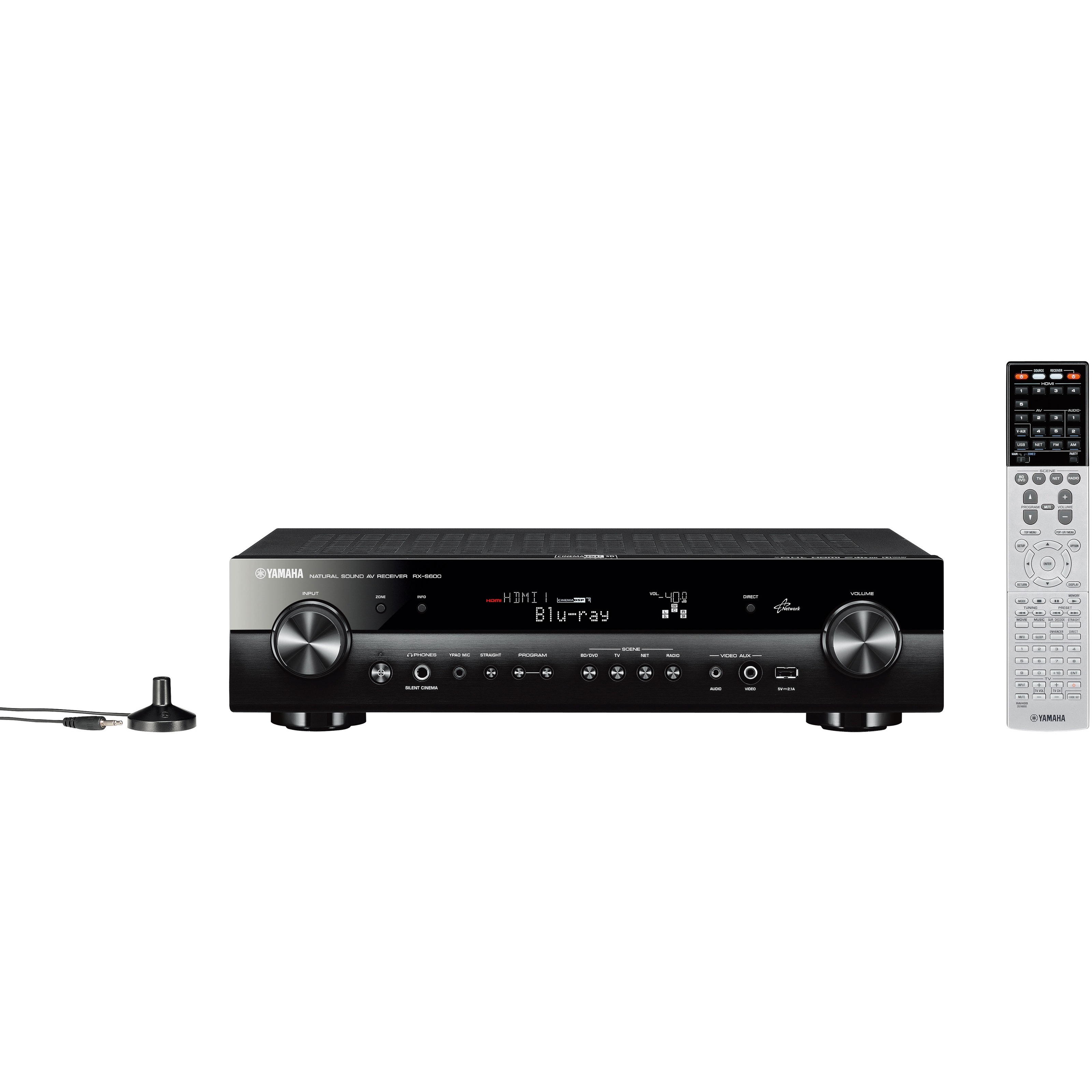 Slim and Compact 5.1Channel Network AV Receiver RXS600