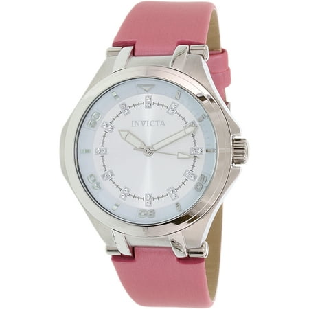Women's Wildflower Pink Polyurethane Band Quartz Analog Watch (Best Cheap Womens Watches)