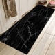 thumbnail image 4 of Alfombra de esponja suave para suelo, no corredor, impresión digital, lavable, larga Piedra negra, 4 of 8