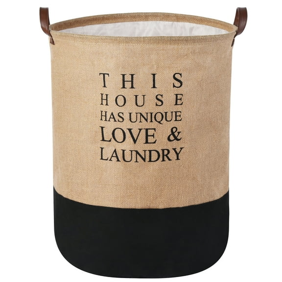 WEHUSE Clothes Hampers for Laundry, Large Collapsible Laundry Baskets for Bedroom, Baby Kids Nursery Hamper