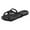 Black, variant on XDDST Spa Slippers Men Shoes Couple Travel Portable Bathroom Slippers Comfortable Soft Sole Foldable Slippers