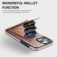 thumbnail image 4 of Phone case for iPhone15promax/14plus/13/12/11 business style card holder phone leather cover, 4 of 11
