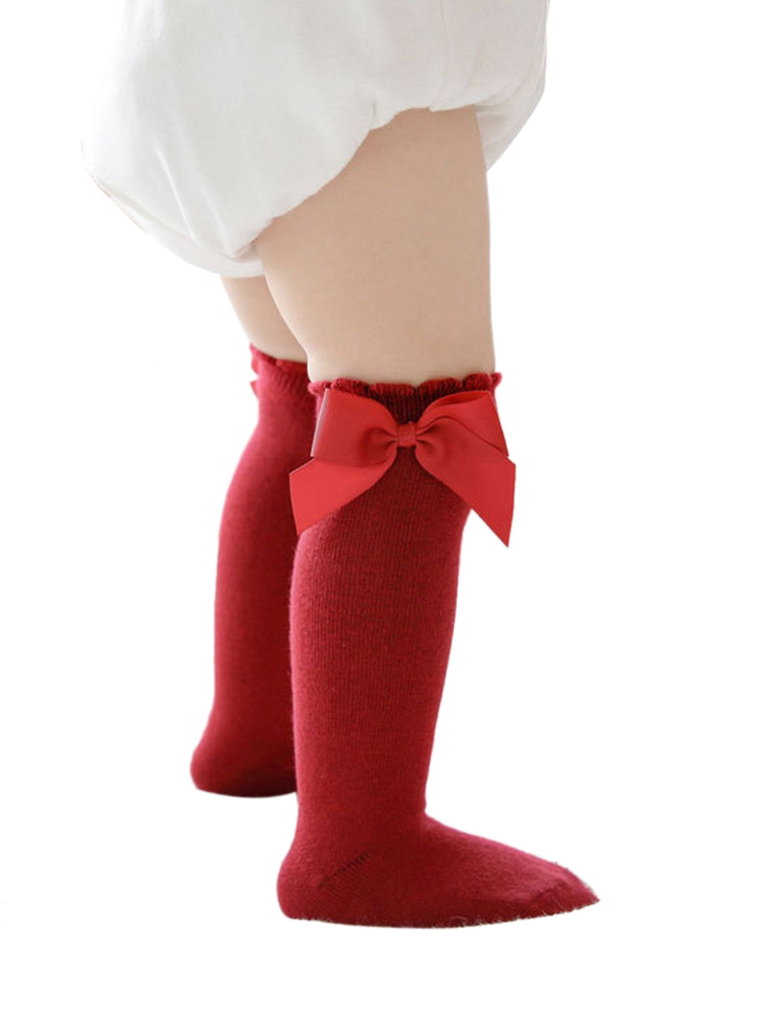 Louis Vuitton 3 Socks Set Red White Cotton. Size 6 Months