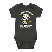 Peanuts - Hanging With My Mummy - Infant Baby One Piece