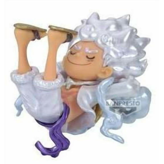 One Piece WCF Monkey D. Luffy Gear 5 Monkey D. Luffy Metallic Color Ver Mini Figure (03)