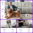 thumbnail image 6 of Homeika Pet Grooming Kit Vacuum for Pet Hair, Dog Clippers with Suction, 3L Large Capacity Quiet 50dB Professional Groomer for Shedding, Cats, Home Pet Hair Remover,White, 6 of 9